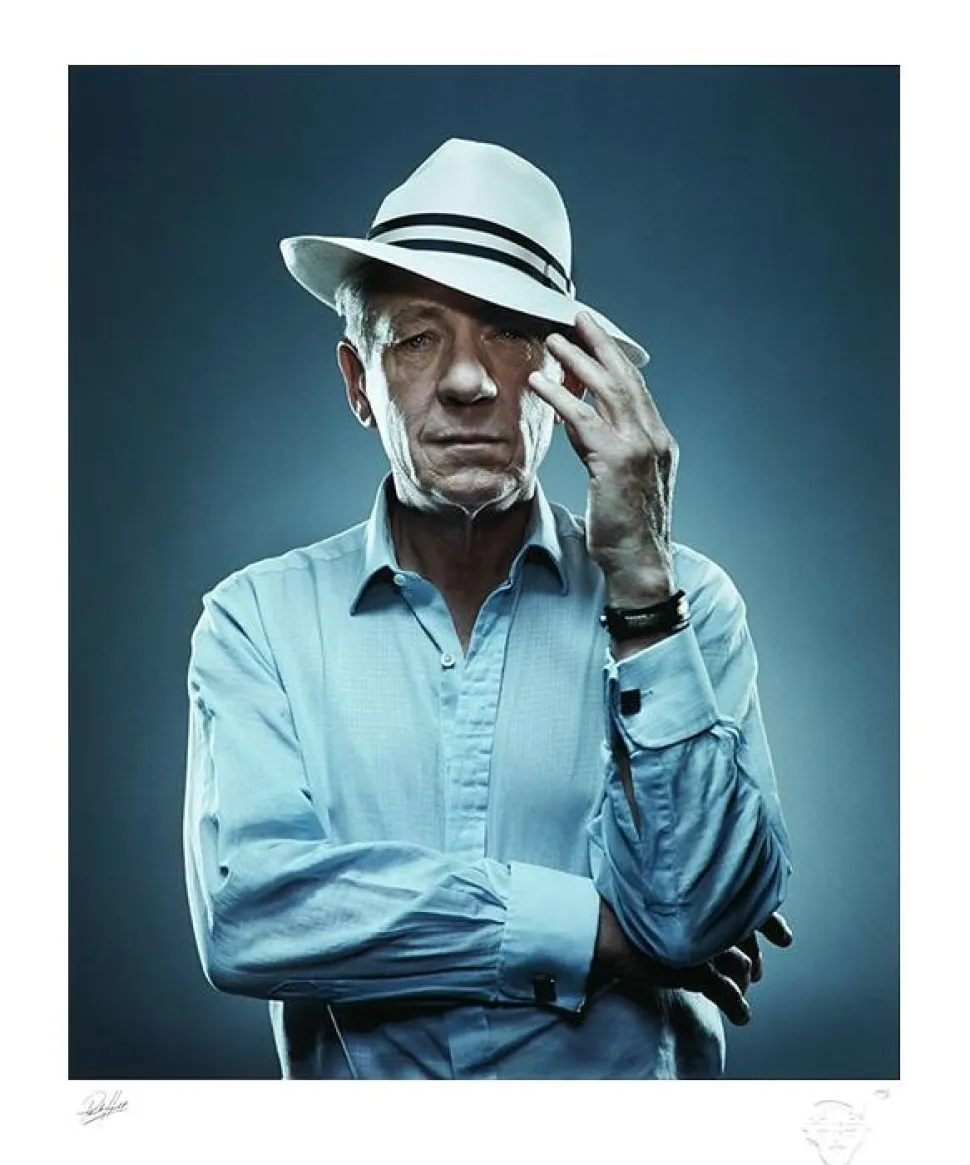 Patrick Hoelck - Sir Ian McKellen Fine Art Print