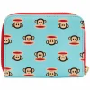 Paul Frank - Julius 4” Faux Leather Zip-Around Wallet