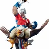 Peacemaker (2022) - Peacemaker Eat Peace 22" Statue