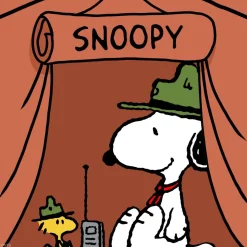 Peanuts - Beagle Scout Snoopy & Woodstock Supersize 13