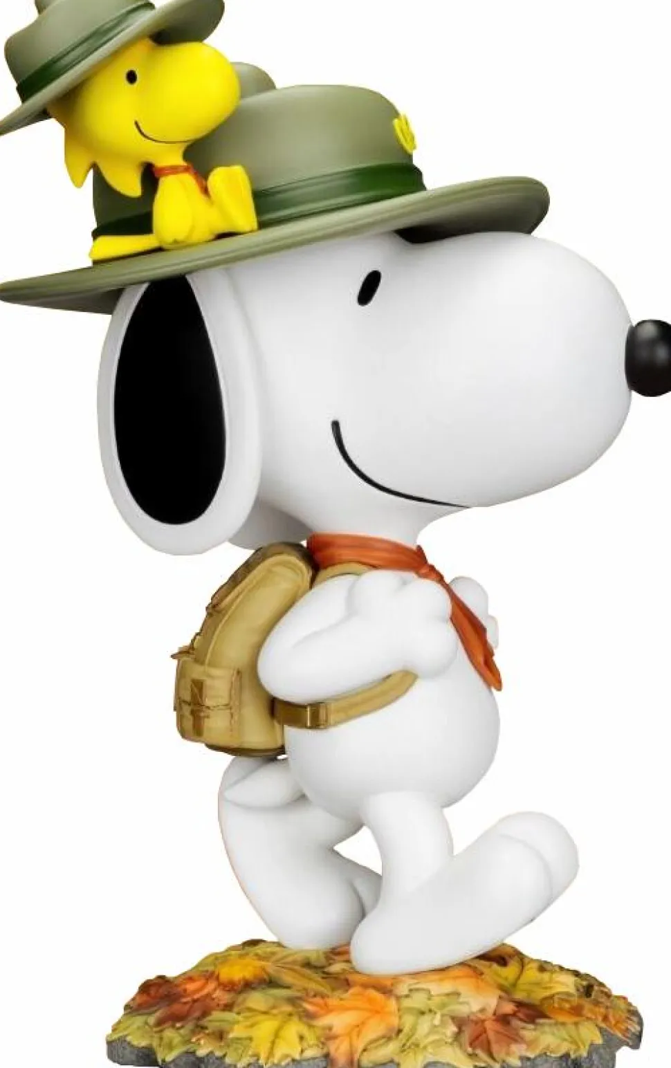 Peanuts - Camp Snoopy with Woodstock Master Craft 15" Statue
