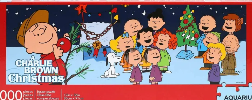 Peanuts - Charlie Brown Christmas 1000 Piece Slim Jigsaw Puzzle