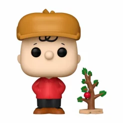 Peanuts - Charlie Brown with Tree Holiday Pop! Vinyl Figure