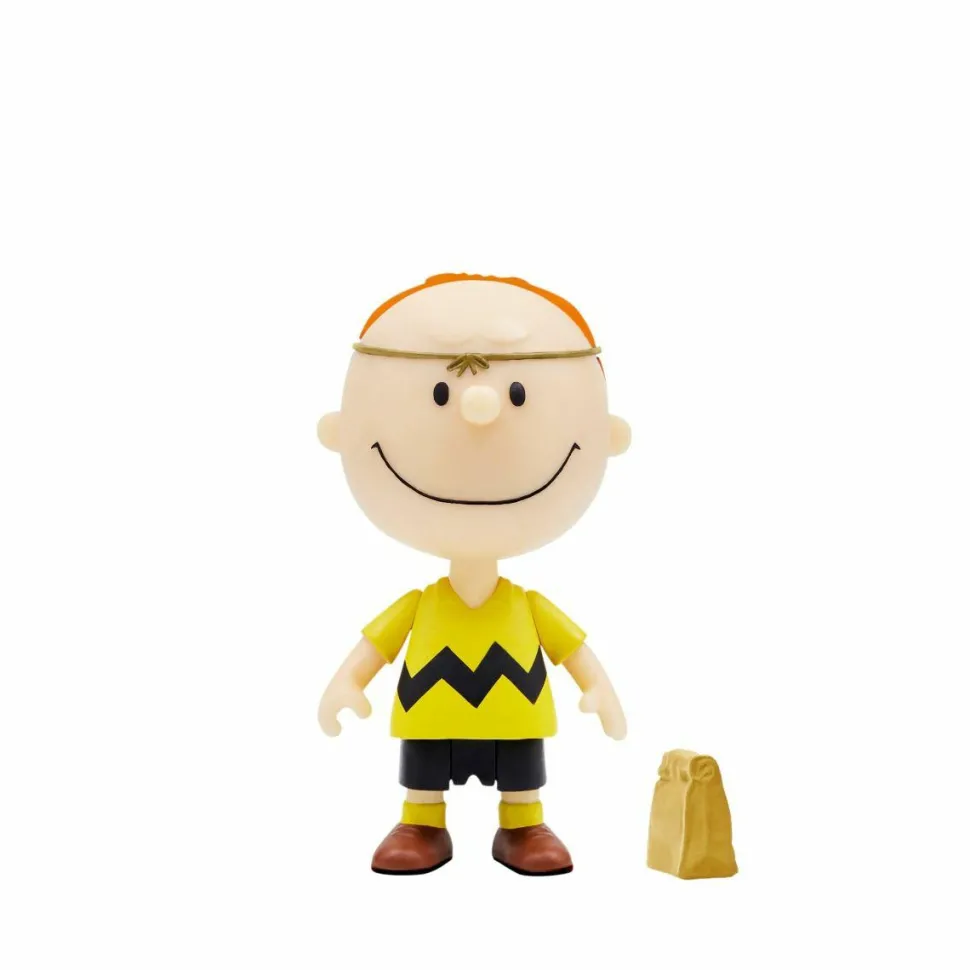 Peanuts - Charlie Brown with Halloween Mask ReAction 3.75” Action Figure