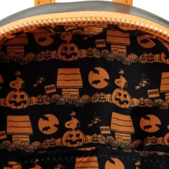 Peanuts - Great Pumpkin Snoopy Glow in the Dark 10” Faux Leather Mini Backpack