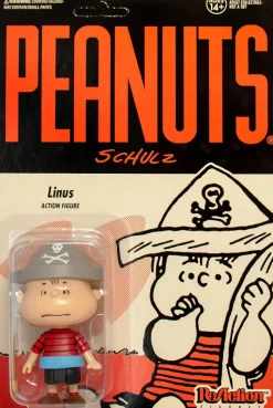 Peanuts - Linus in Pirate Hat ReAction 3.75” Action Figure