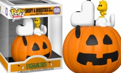 Peanuts - Snoopy & Woodstock with Pumpkin (It's the Great Pumpkin, Charlie Brown) Deluxe Pop! Vinyl Figure