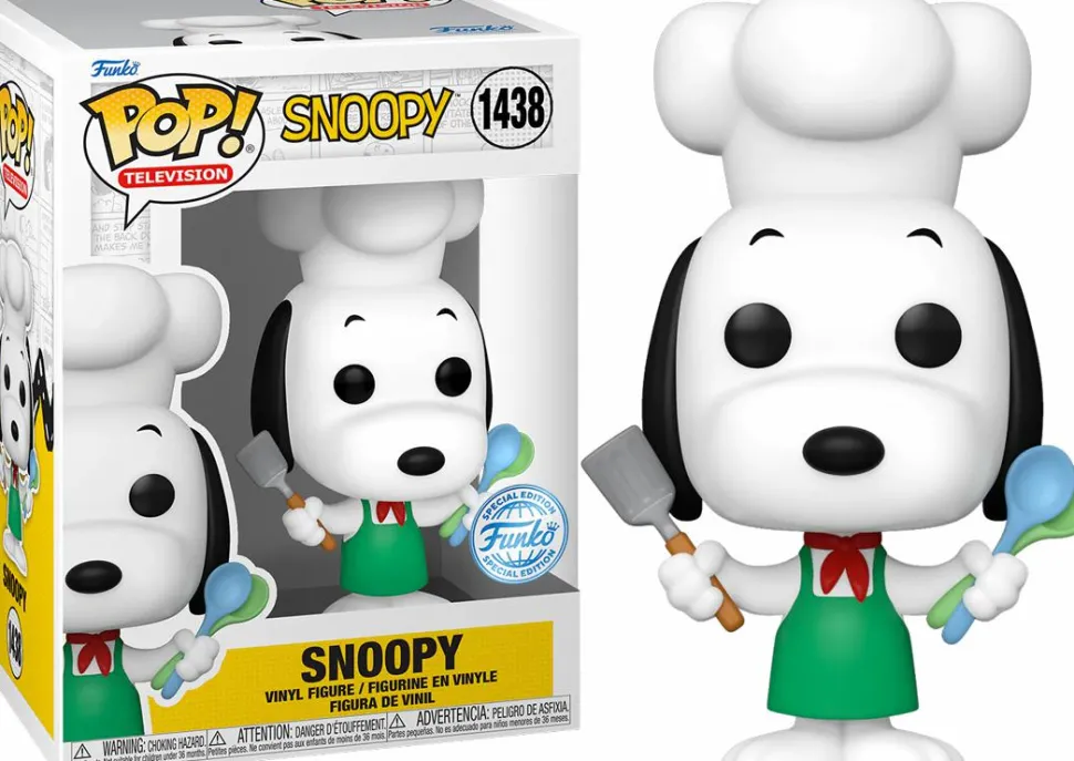 Peanuts - Snoopy in Chef Outfit Pop! Vinyl Figure