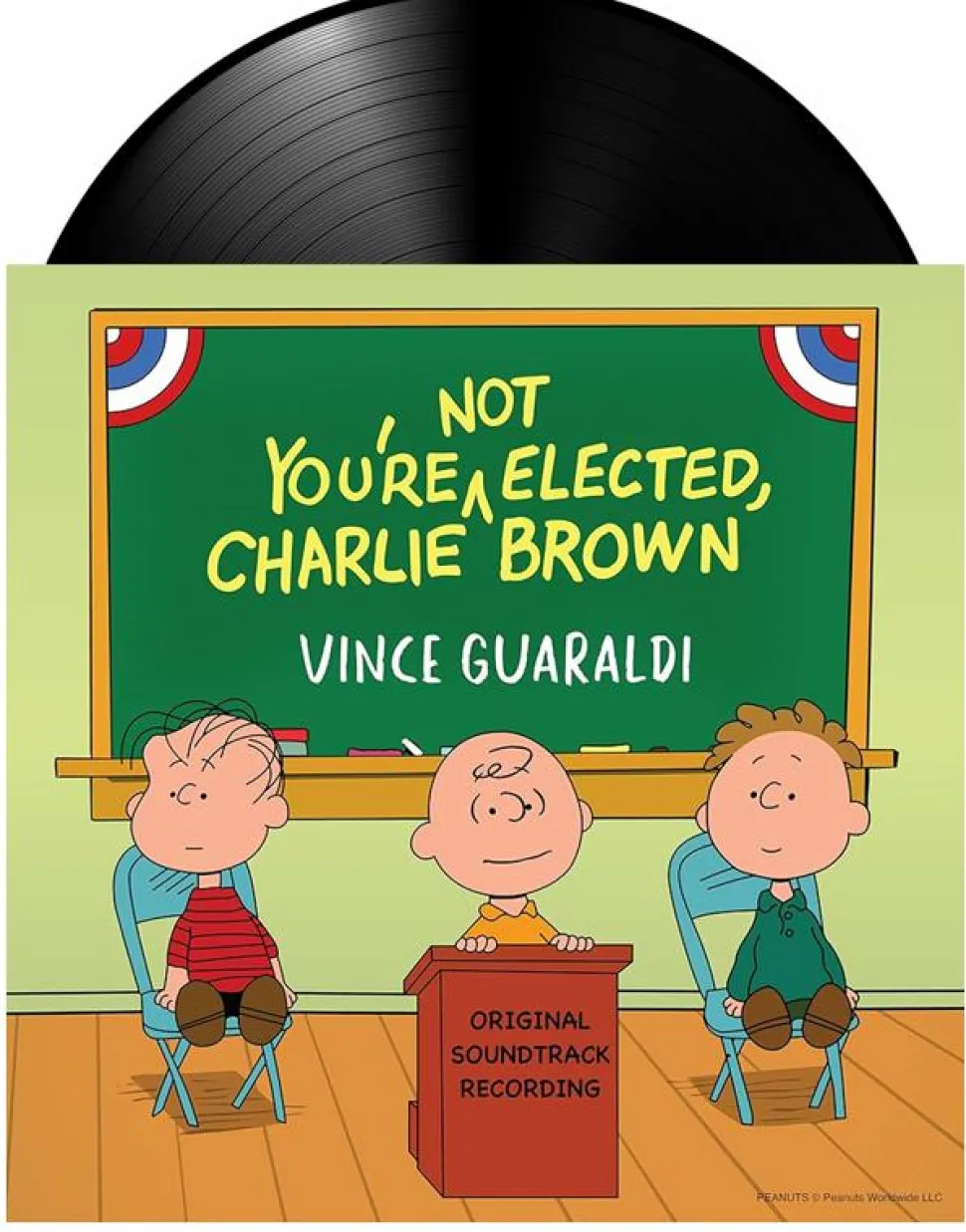 Peanuts - You're Not Elected, Charlie Brown Original Television Soundtrack by Vince Guaraldi LP Vinyl Record