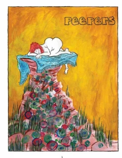 Peepers by Patrick Keck Hardcover Book