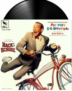 Pee-wee's Big Adventure / Back To School - Original Motion Picture Scores by Danny Elfman LP Vinyl Record