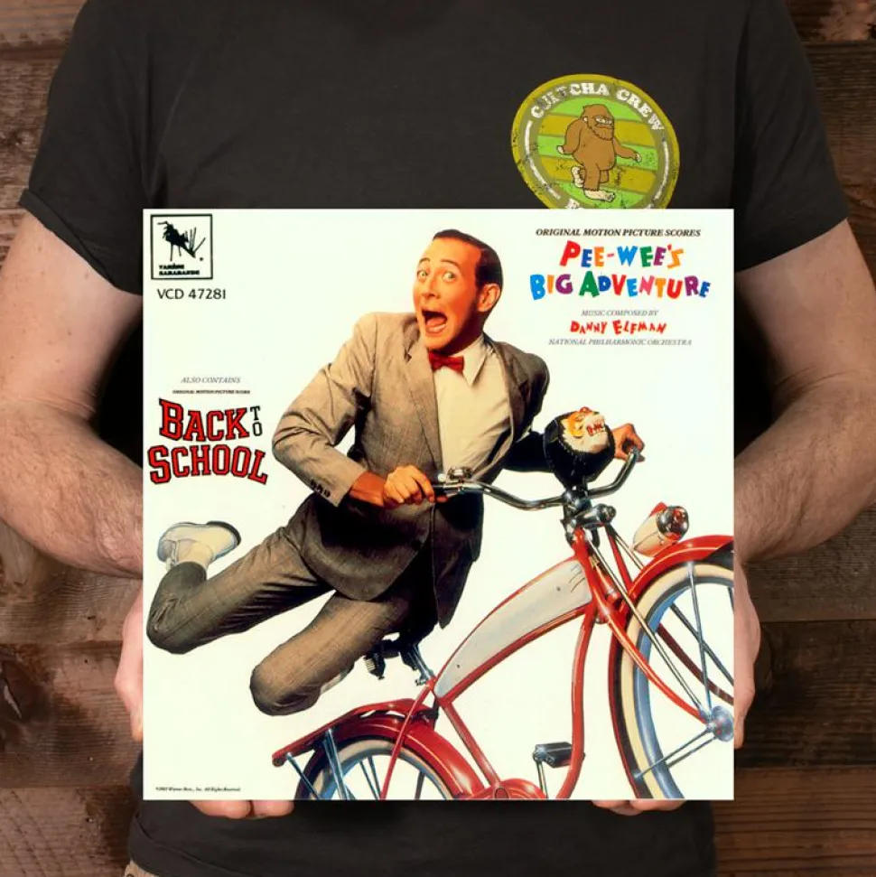 Pee-wee's Big Adventure / Back To School - Original Motion Picture Scores by Danny Elfman LP Vinyl Record