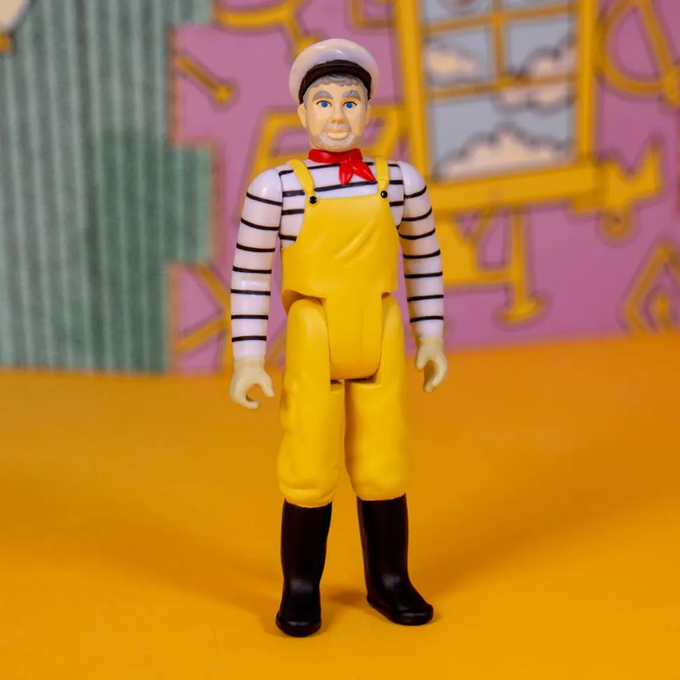 Pee-Wee’s Playhouse - Captain Carl ReAction 3.75” Action Figure