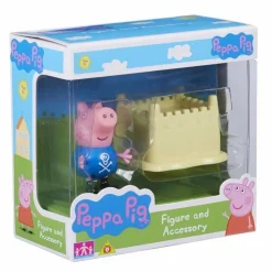 Peppa Pig - George Pig & Sandcastle 2” Action Figure