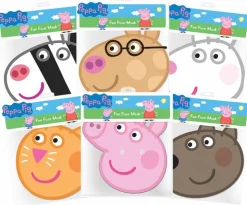 Peppa Pig - Peppa Pig & Friends Party Masks 6-Pack