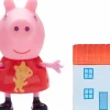 Peppa Pig - Peppa Pig & House 2” Action Figure