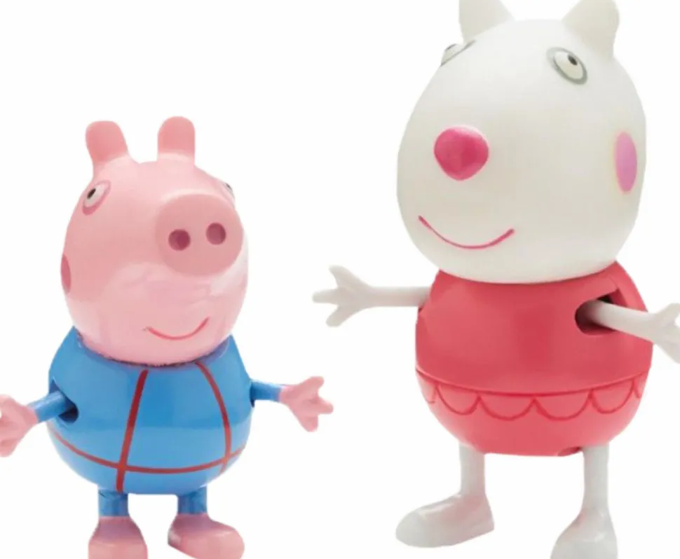 Peppa Pig - Suzy and George 2” Action Figure 2-Pack