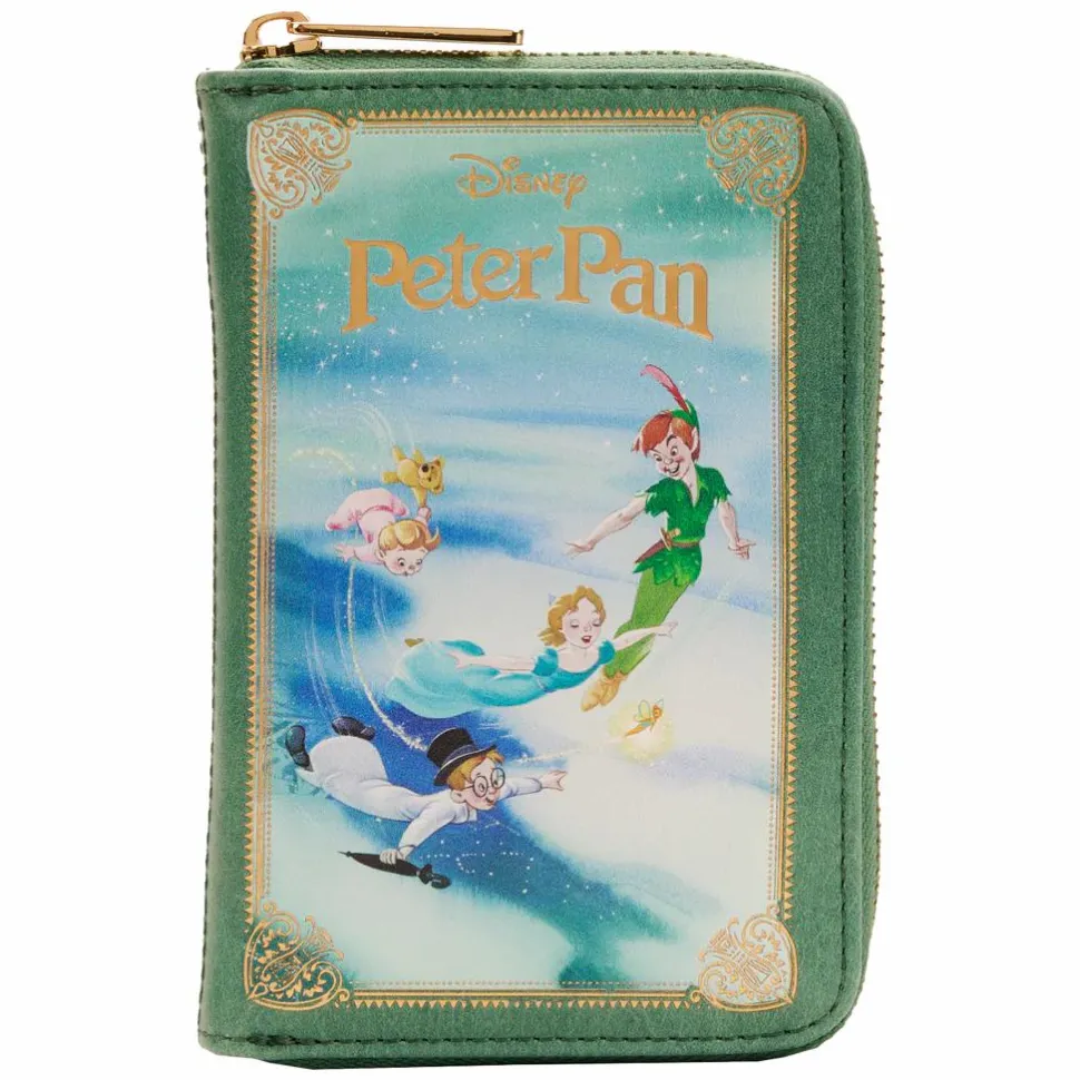 Peter Pan (1953) - Book 4” Faux Leather Zip-Around Wallet