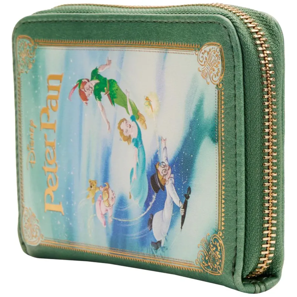 Peter Pan (1953) - Book 4” Faux Leather Zip-Around Wallet