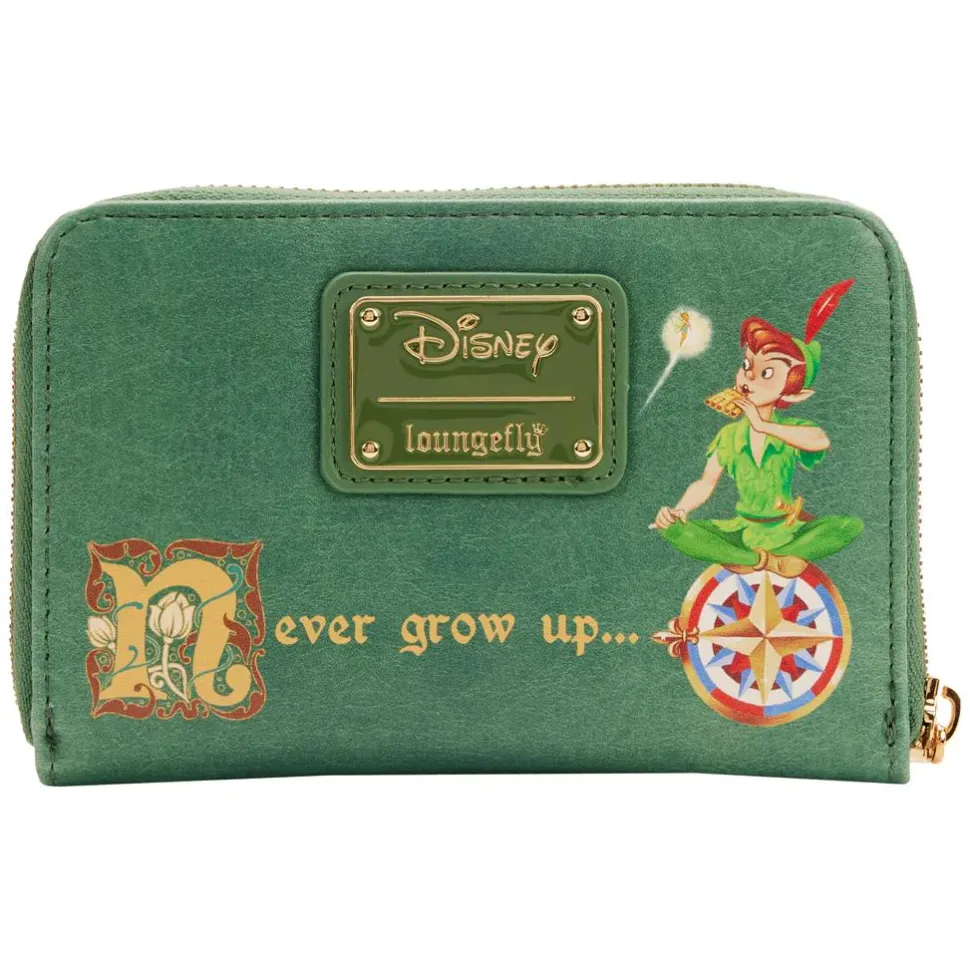 Peter Pan (1953) - Book 4” Faux Leather Zip-Around Wallet