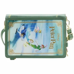 Peter Pan (1953) - Book 9” Faux Leather Convertible Backpack