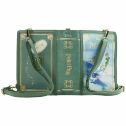Peter Pan (1953) - Book 9” Faux Leather Convertible Backpack