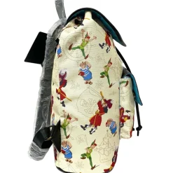 Peter Pan (1953) - Captain Hook Skull 14” Faux Leather Backpack