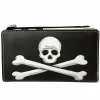 Peter Pan (1953) - Captain Hook Skull 4” Faux Leather Bi-Fold Wallet