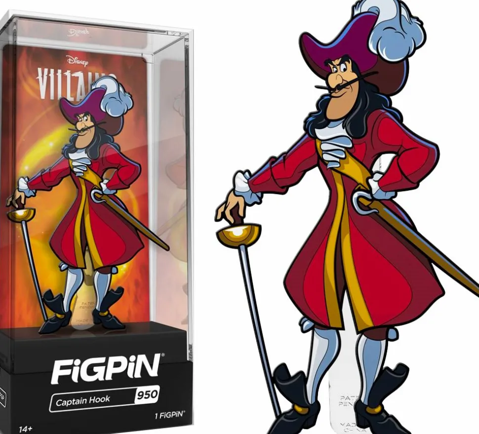 Peter Pan (1953) - Captain Hook Disney Villains FigPin Enamel Pin