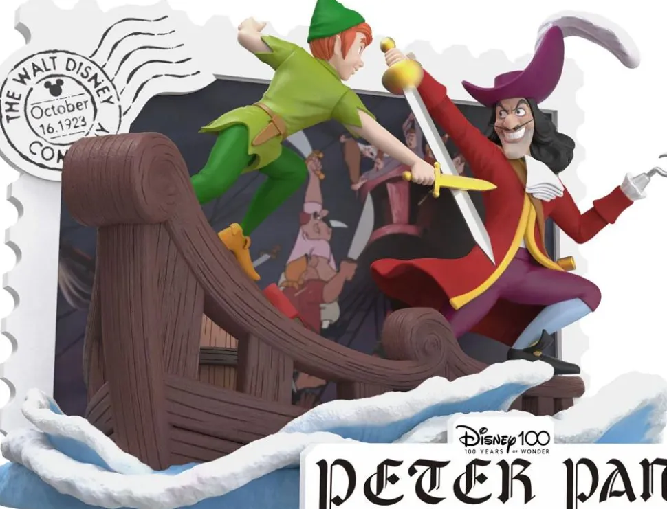Peter Pan (1953) - Peter Pan Disney 100th Anniversary D-Stage 6" Diorama Statue
