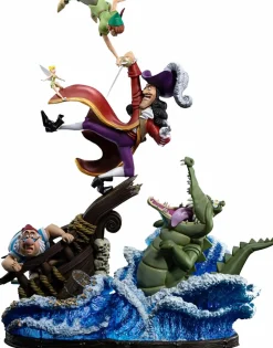 Peter Pan (1953) - Peter vs. Hook Deluxe 1/10th Scale Statue