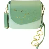Peter Pan (1953) - Tinker Bell Clover 8" Faux Leather Crossbody Bag