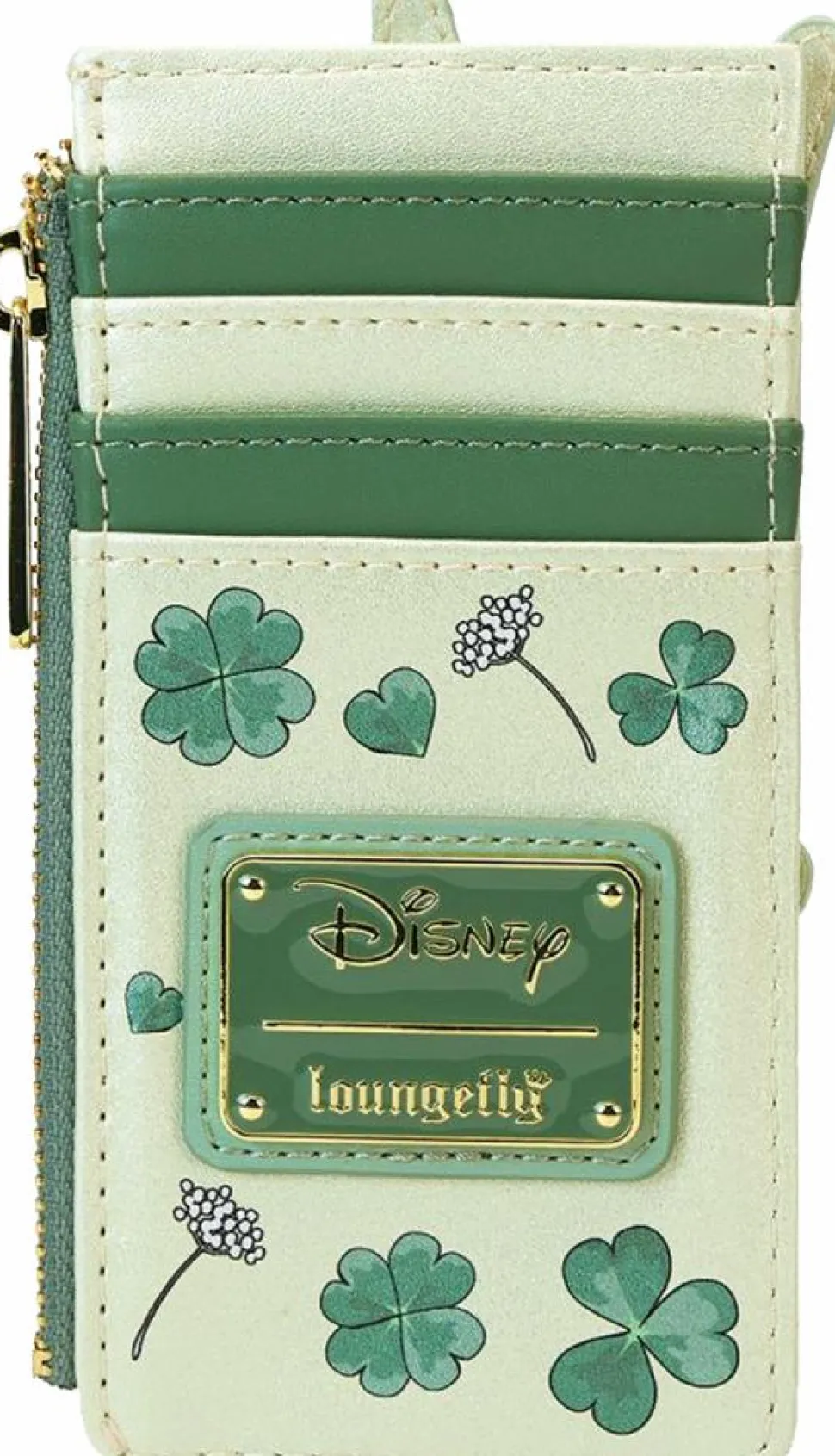 Peter Pan (1953) - Tinker Bell Clover 6" Faux Leather Card Holder
