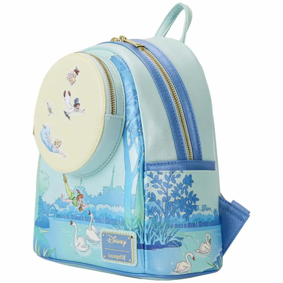 Peter Pan (1953) - You Can Fly Glow in the Dark 10" Faux Leather Mini Backpack