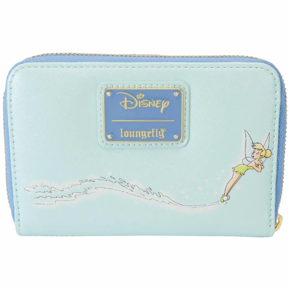 Peter Pan (1953) - You Can Fly Glow in the Dark 4" Faux Leather Zip-Around Wallet