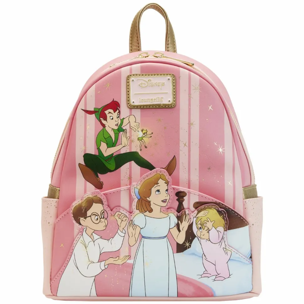 Peter Pan (1953) - You Can Fly 70th Anniversary 10” Faux Leather Mini Backpack