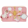 Peter Pan (1953) - You Can Fly 70th Anniversary 4” Faux Leather Zip-Around Wallet