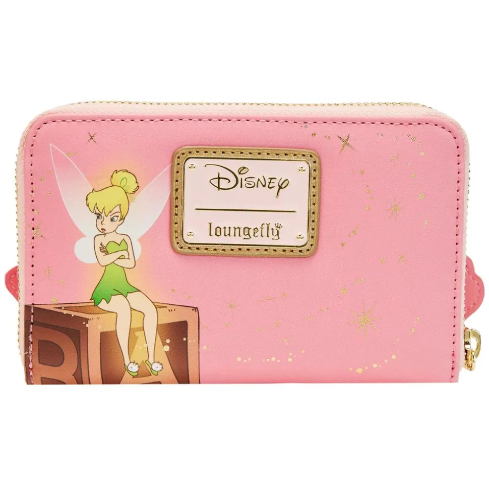 Peter Pan (1953) - You Can Fly 70th Anniversary 4” Faux Leather Zip-Around Wallet