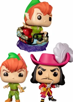 Peter Pan - Peter Pan’s Flight Disneyland 65th Anniversary Pop! Vinyl Bundle (Set of 3)