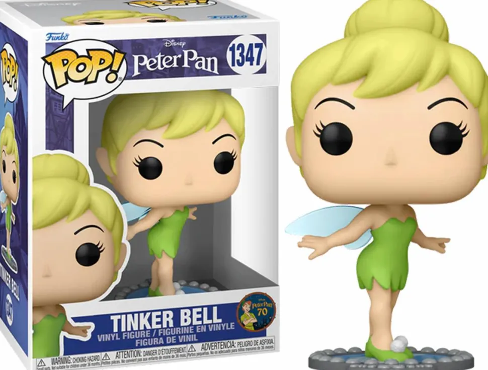 Peter Pan 70th Anniversary - Tinker Bell on Mirror Pop! Vinyl Figure