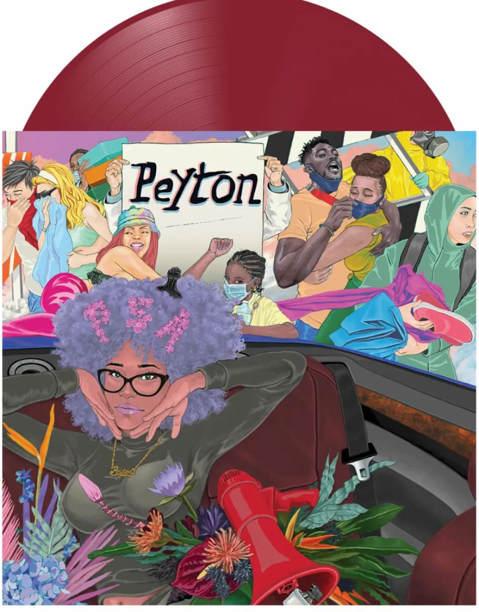 Peyton - PSA LP Vinyl Record (Indie Exclusive Magenta Vinyl)