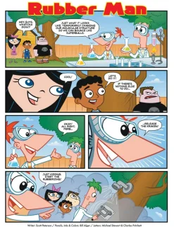 Phineas and Ferb - Classic Comics Collection Volume 02 Hardcover Book
