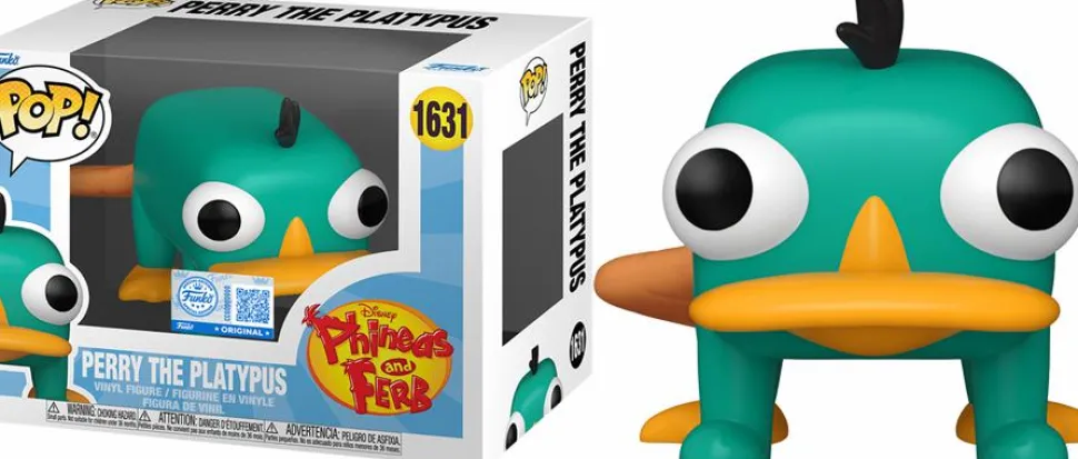 Phineas and Ferb - Perry the Platypus Pop! Vinyl Figure