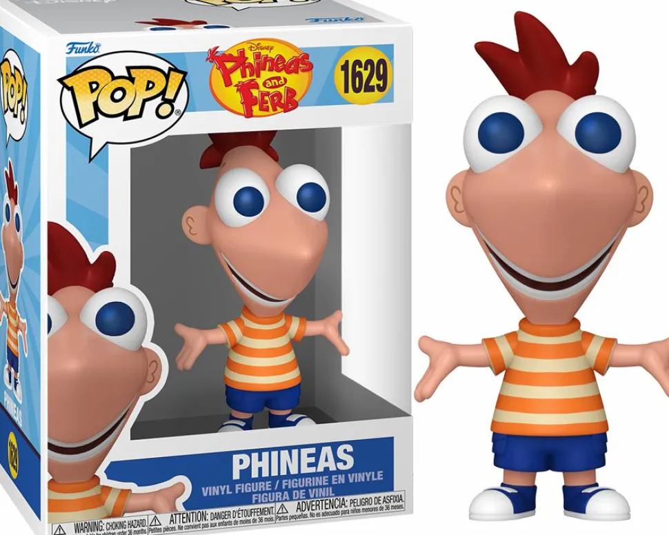 Phineas and Ferb - Phineas Pop! Vinyl Figure