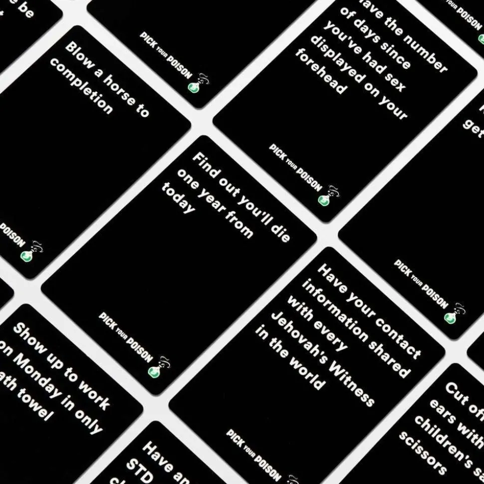 Pick Your Poison - NSFW Edition Card Game