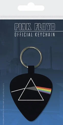 Pink Floyd - Dark Side of the Moon Plectrum Rubber Keychain