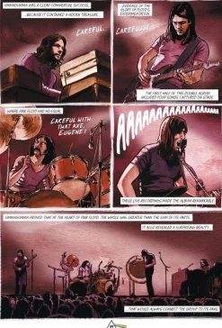 Pink Floyd - Pink Floyd in Comics! Hardcover Book