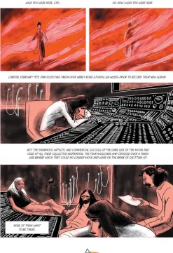 Pink Floyd - Pink Floyd in Comics! Hardcover Book