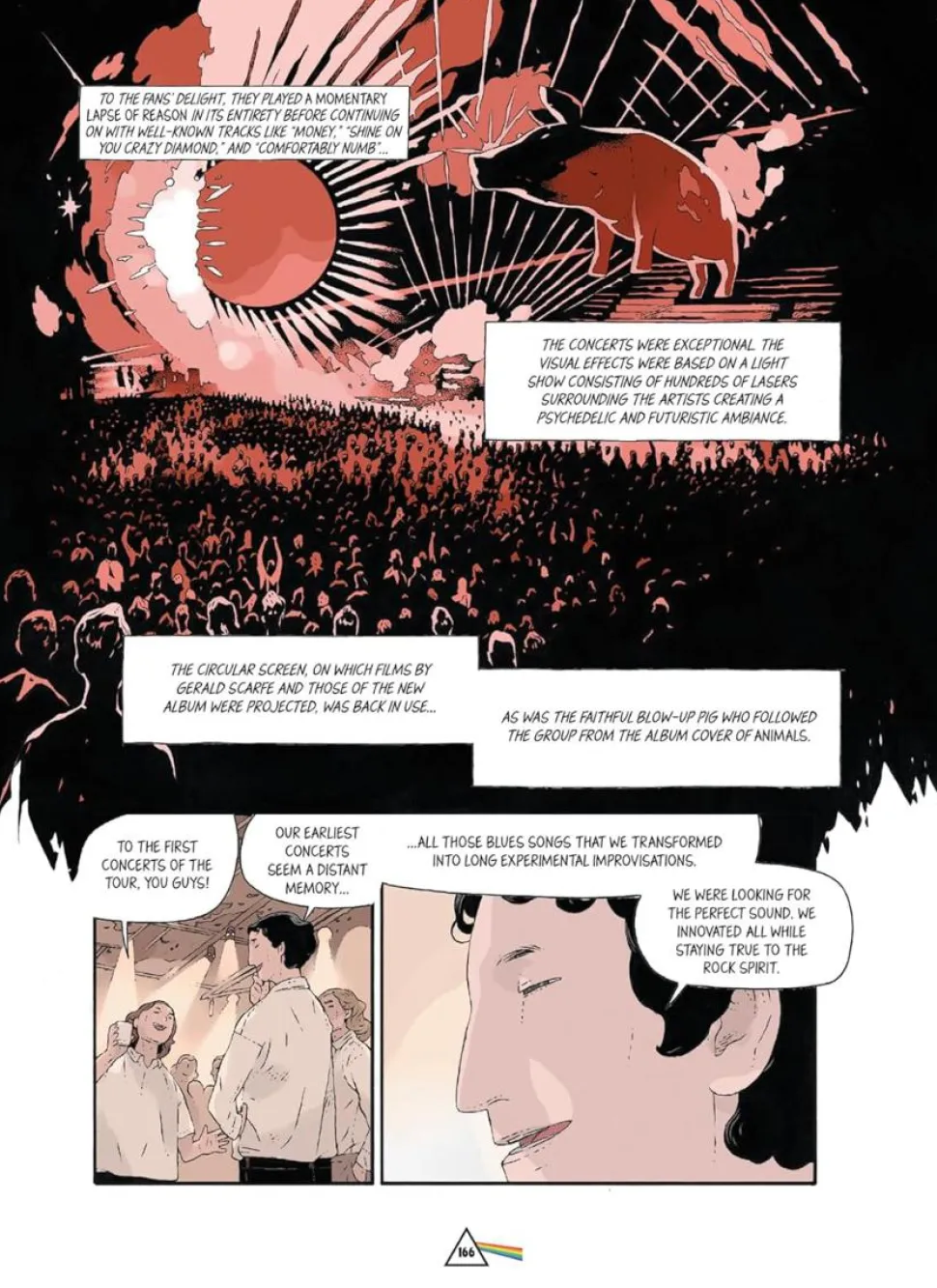 Pink Floyd - Pink Floyd in Comics! Hardcover Book