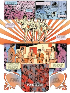 Pink Floyd - Pink Floyd in Comics! Hardcover Book